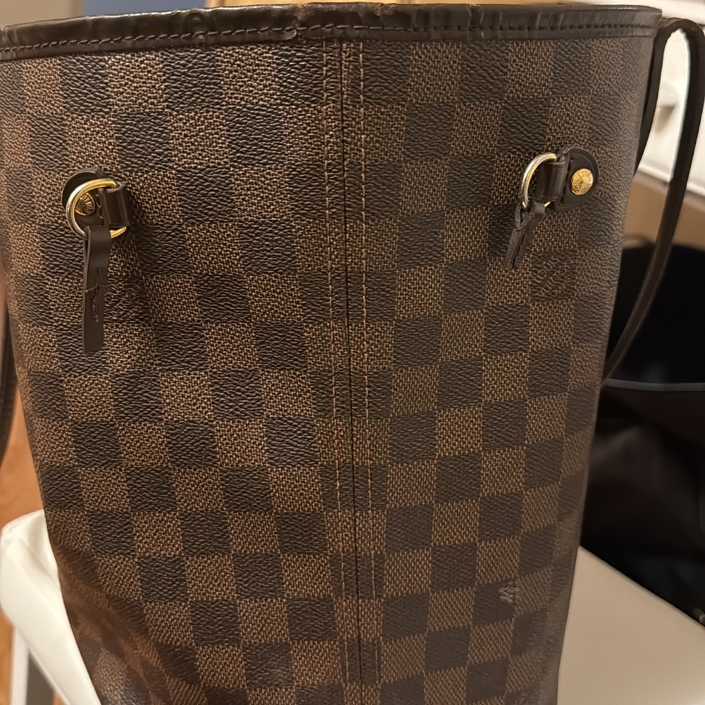 (SOLD) LV Neverfull MM Damier Ebene - Picture 5 of 14